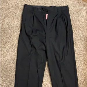 Men’s black dress pants